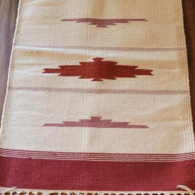 Lot 412: Vintage Mexican or Chimayo Rug