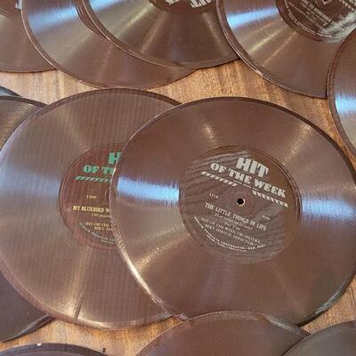 Lot 421: Vintage Hit of the Week Paper Records Collec