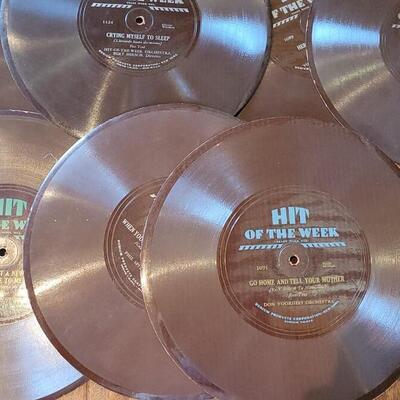 Lot 421: Vintage Hit of the Week Paper Records Collec