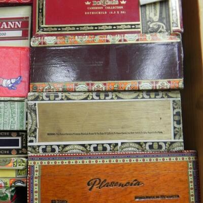 LOT 171 CIGAR BOXS
