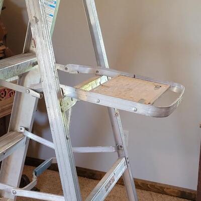 Lot 424: Werner Aluminum Ladder