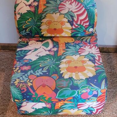 Lot 425: Child's Fold Out Chair Bed