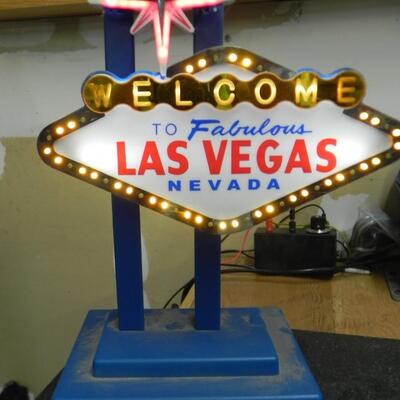 LOT 172 LIGHTUP LAS VEGAS SIGN