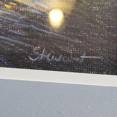 Lot 432: Original Artwork Signed Stewart