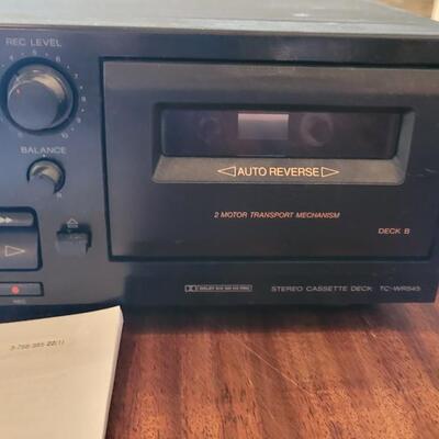 Lot 433: Sony Cassette Deck
