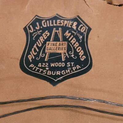 Lot 435: Antique J.J. Gillespie & Co. Print