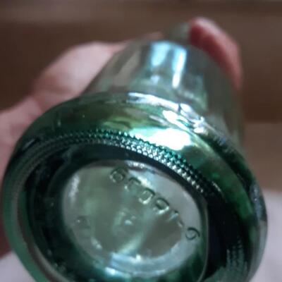 Lot 35 - Tilted Glass Soda Bottle