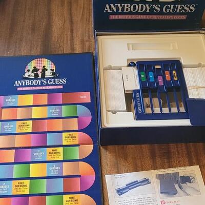 Lot 438: Anybody's Guess Board Game