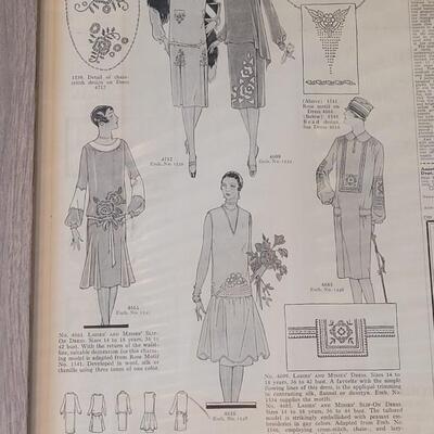 Lot 439: Framed 1926 Magazine Fashion 