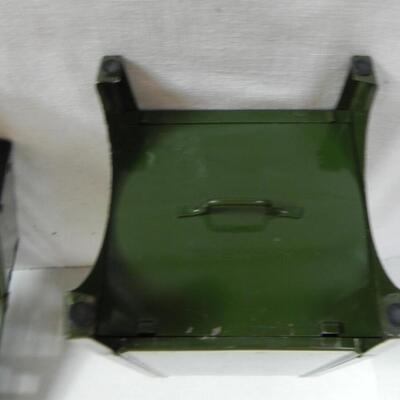 LOT 177  VINTAGE MAILBOX & DEPOSIT BOX  BANKS