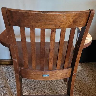 Lot 444: Murphy Owensboro, Kentucky Wood Chair 