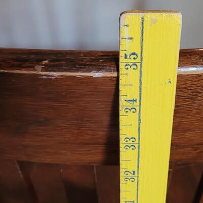 Lot 444: Murphy Owensboro, Kentucky Wood Chair 
