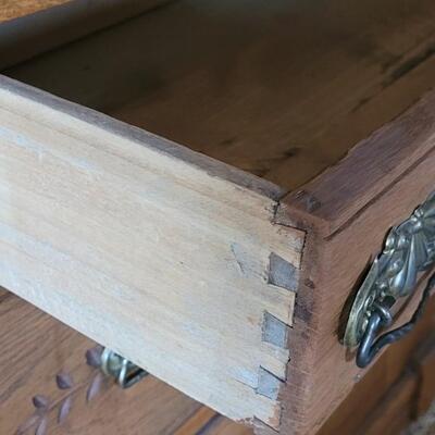 Lot 445:  Antique Wash Stand Cabinet