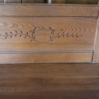 Lot 445:  Antique Wash Stand Cabinet