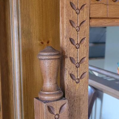 Lot 445:  Antique Wash Stand Cabinet