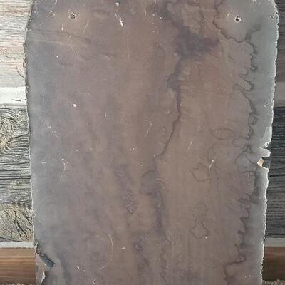 Lot 446: Antique Mirror (has a lot of wear)