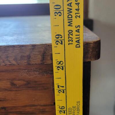 Lot 451: Vintage Tiger Oak Small Writing Desk