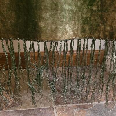 Lot 454: Antique Victorian Velvet Table Runners (2)