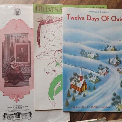 Lot 457: Antique & Vintage Sheet Music 