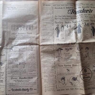 Lot 458: 1920 Greeley Daily and Greeley Republican Newspaper (this one paper)