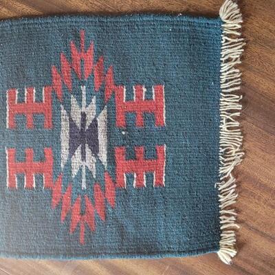 Lot 461: (4) Mexican or Chimayo Woven Placemats (no stains)