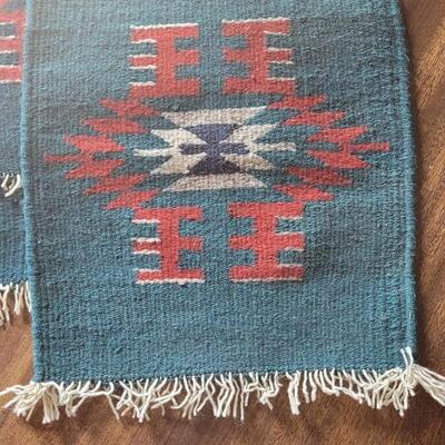 Lot 461: (4) Mexican or Chimayo Woven Placemats (no stains)
