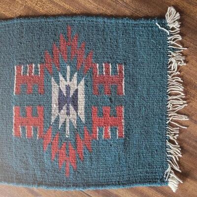 Lot 461: (4) Mexican or Chimayo Woven Placemats (no stains)