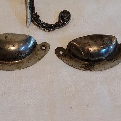 Lot 469: Antique Hooks & Handles