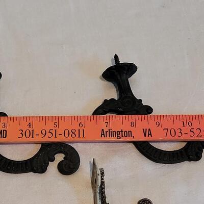 Lot 469: Antique Hooks & Handles