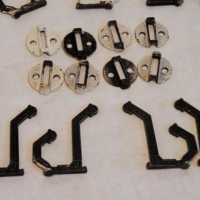 Lot 470: Antique Art Deco Hooks