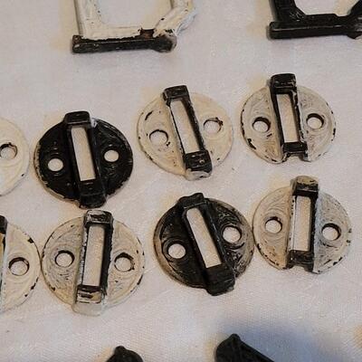 Lot 470: Antique Art Deco Hooks