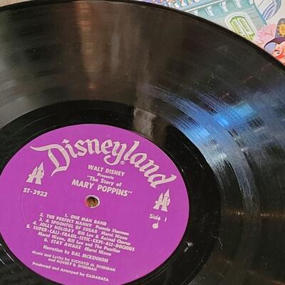 Lot 473: Vintage Mary Poppins & Wizard of Oz Records