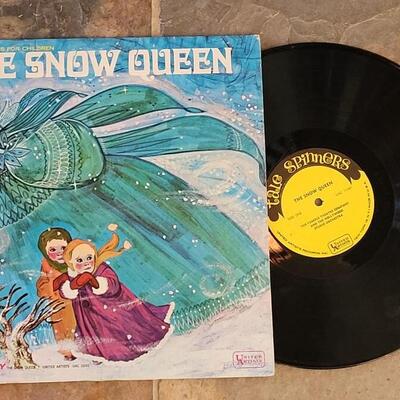 Lot 474: Vintage Cinderella & The Snow Queen Records 