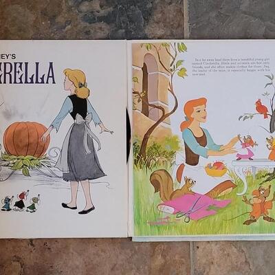 Lot 474: Vintage Cinderella & The Snow Queen Records 