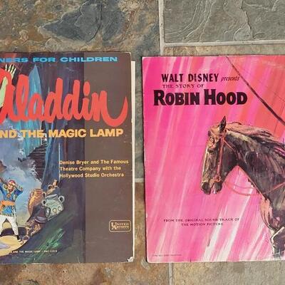 Lot 477: Vintage Aladdin and Robin Hood Records