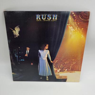 RUSH - EXIT STAGE LEFT 2 RECORD ALBUM 