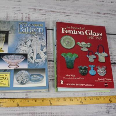 6 Collectible Glass Reference Guide Books