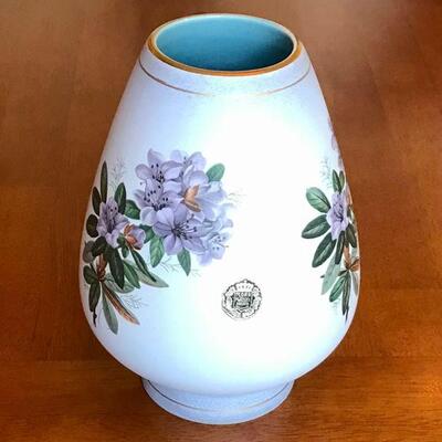 Vintage Flora Plateel Gouda Vase Holland