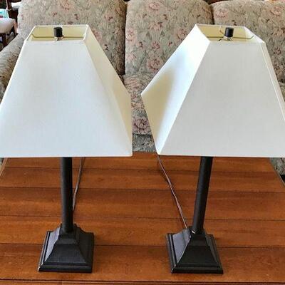 Two Table Lamps