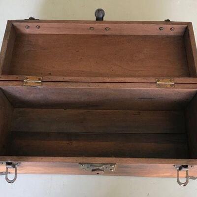 Vintage Mahogany Tool Box