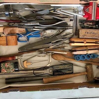 Large Lot Of Vintage Jewelry Lapidary Tools And Supplies