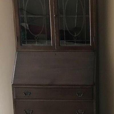 Antique Landstrom Mahogany Secretary Desk