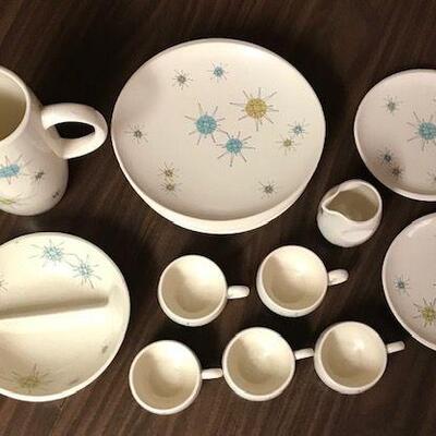 Franciscan Starburst Atomic Mid Century Modern China
