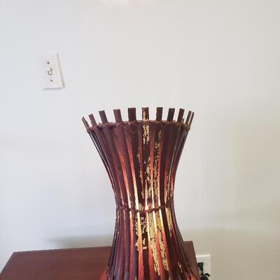 Distressed Table Lamp