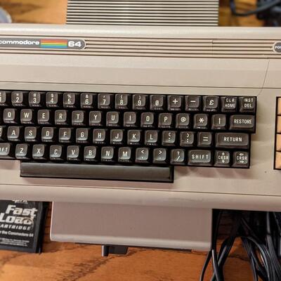 What? Commodore 64! Needs some TLC but workable