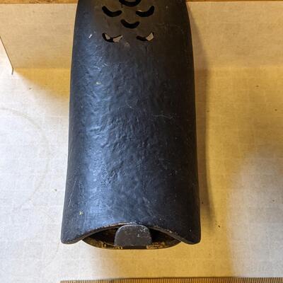 What an addition to your Yard! Wrought Iron Owl Candle holder