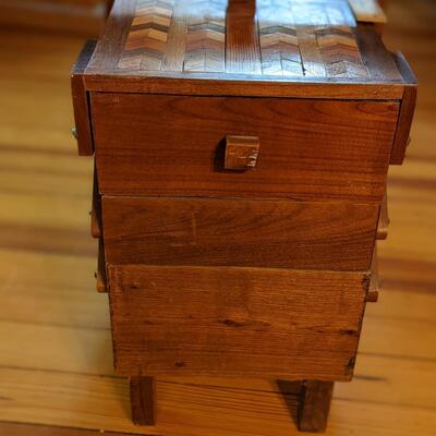 Mend in Style with this Accordian Sewing Box