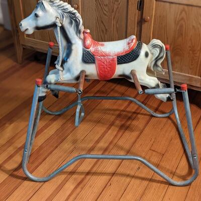 Vintage Toy Rocking Horse, What? You don't have one?
