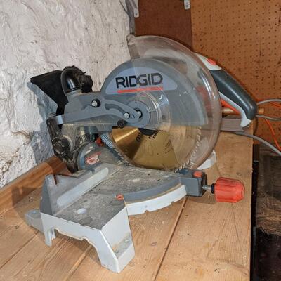 Ridgid 10" Miter Saw. Great Shape