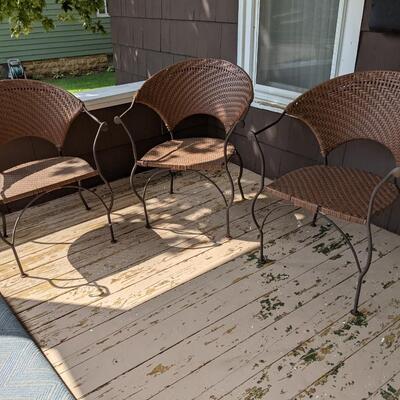 3 Very Solid Outdoor Chairs-Serious Framing